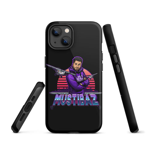 mustibaz - Hardcase-iPhone-Hülle mit Druck