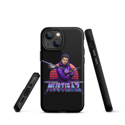 mustibaz - Hardcase-iPhone-Hülle mit Druck