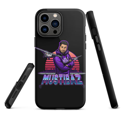 mustibaz - Hardcase-iPhone-Hülle mit Druck