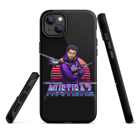 mustibaz - Hardcase-iPhone-Hülle mit Druck