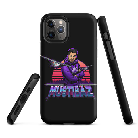 mustibaz - Hardcase-iPhone-Hülle mit Druck