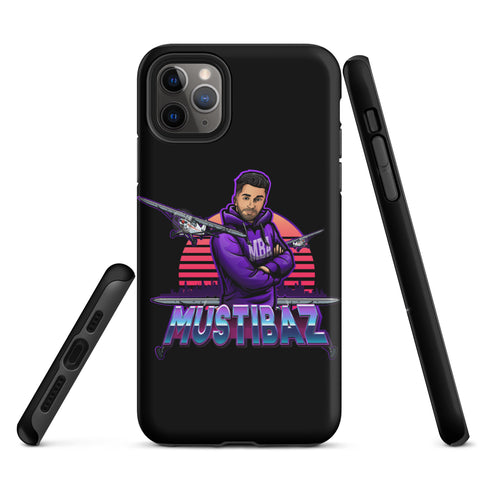 mustibaz - Hardcase-iPhone-Hülle mit Druck