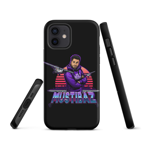 mustibaz - Hardcase-iPhone-Hülle mit Druck