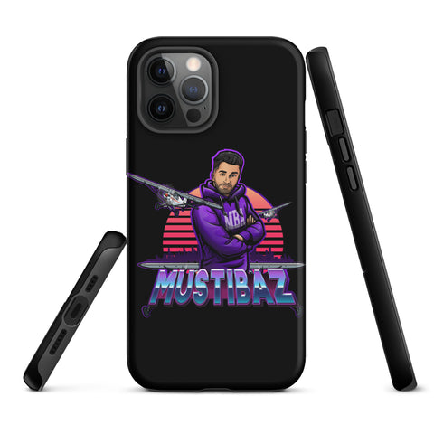 mustibaz - Hardcase-iPhone-Hülle mit Druck