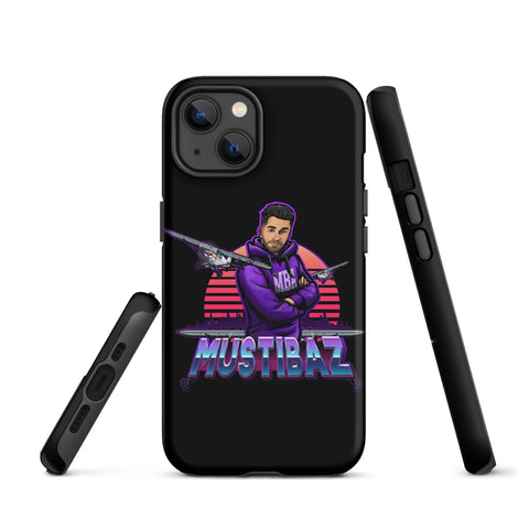 mustibaz - Hardcase-iPhone-Hülle mit Druck