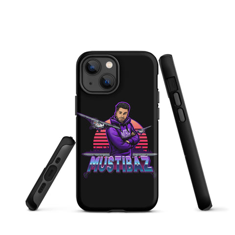 mustibaz - Hardcase-iPhone-Hülle mit Druck