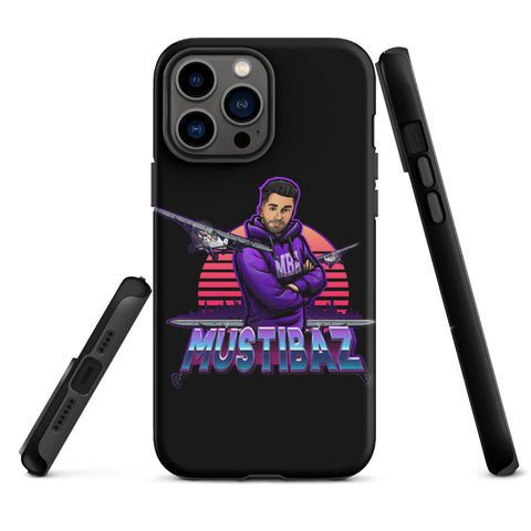 mustibaz - Hardcase-iPhone-Hülle mit Druck