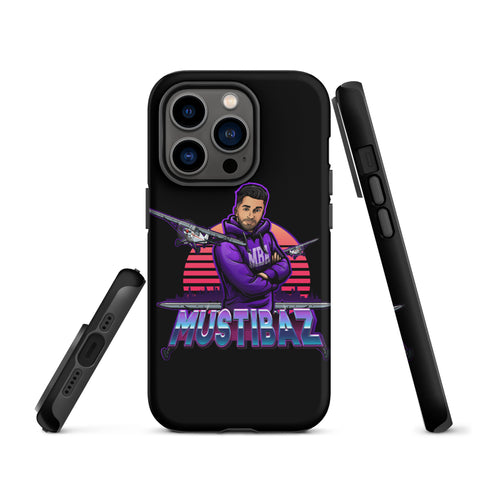 mustibaz - Hardcase-iPhone-Hülle mit Druck