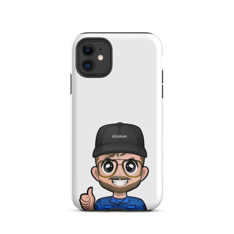 Silbruar - Hardcase-iPhone-Hülle mit Druck