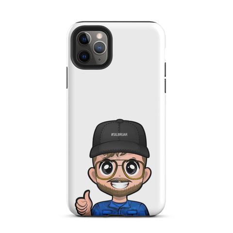 Silbruar - Hardcase-iPhone-Hülle mit Druck