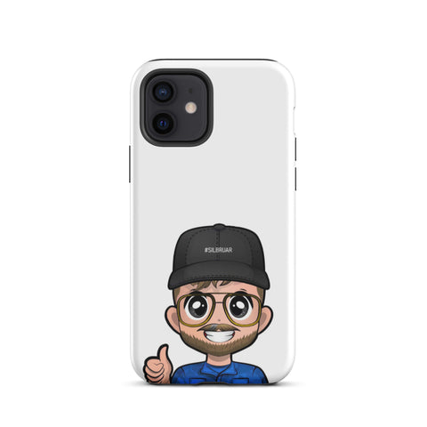 Silbruar - Hardcase-iPhone-Hülle mit Druck