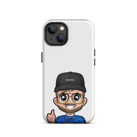 Silbruar - Hardcase-iPhone-Hülle mit Druck