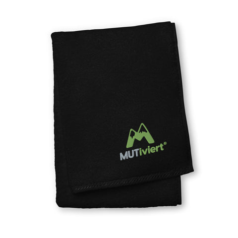 MUTiviert - Badetuch mit Baumwolle und Stick