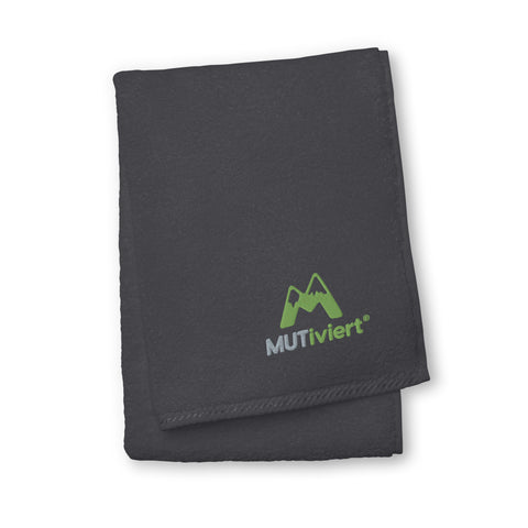 MUTiviert - Badetuch mit Baumwolle und Stick