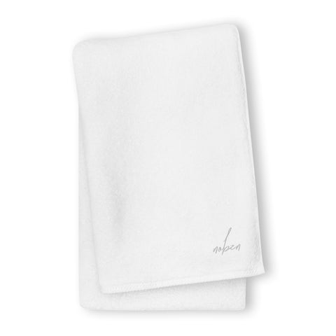 NOBZN - Badetuch aus Baumwolle mit Stick
