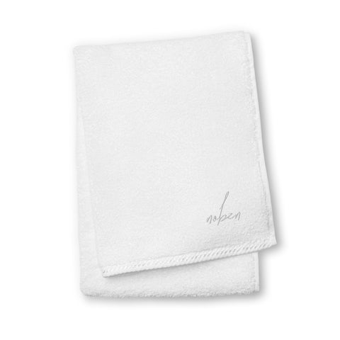 NOBZN - Badetuch aus Baumwolle mit Stick