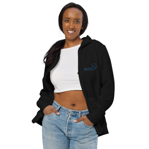 LuiTheDinosaur - Unisex-Zip-Hoodie mit Stick