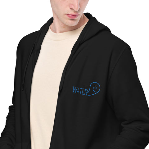 LuiTheDinosaur - Unisex-Zip-Hoodie mit Stick