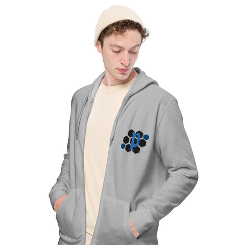 PitbullPitTv - Unisex-Zip-Hoodie mit Stick