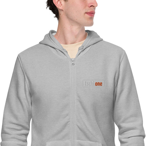 TschiOne - Unisex-Zip-Hoodie mit Stick