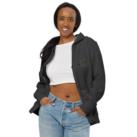 LuiTheDinosaur - Unisex-Zip-Hoodie mit Stick