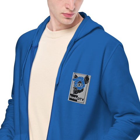 BambiDTV - Unisex-Zip-Hoodie mit Stick
