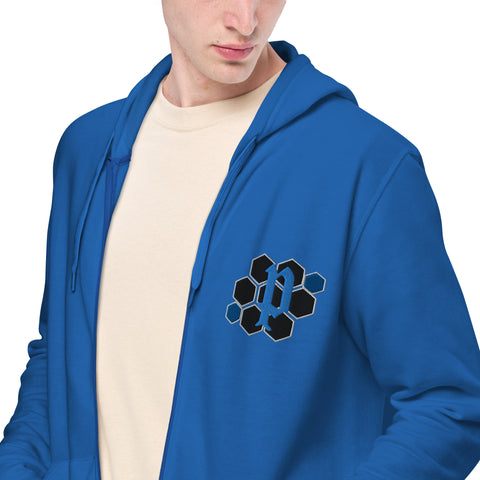 PitbullPitTv - Unisex-Zip-Hoodie mit Stick