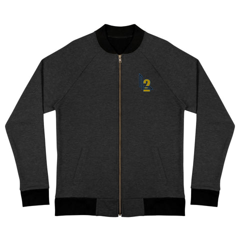 L2TheRoad - "L2" - Bomberjacke in Schwarz mit Stick
