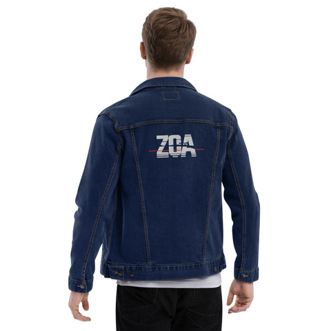 ZOA__ - Unisex-Jeansjacke mit Stick