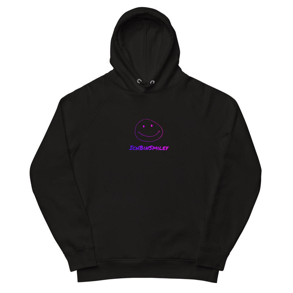 IchBinSmiley - Herren Bio-Hoodie mit Druck