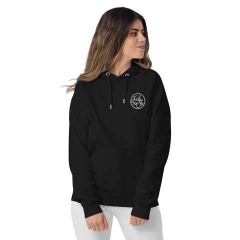 KalySixOne - Unisex-Bio-Raglan-Hoodie mit Stick