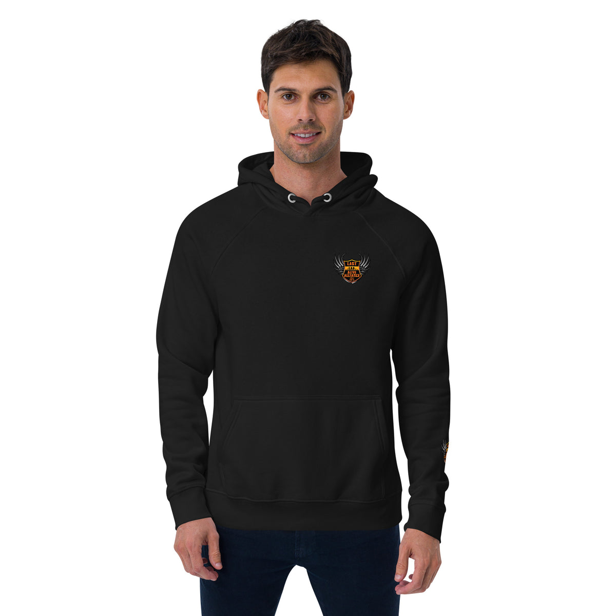 _=LAA=_ - Unisex-Bio-Hoodie mit Druck