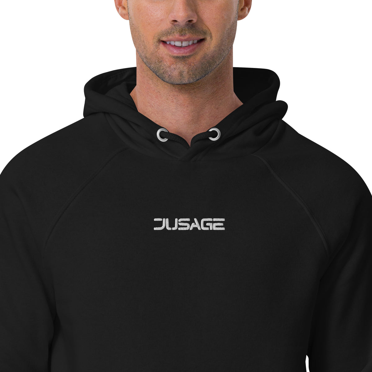 Jusage - Unisex-Bio-Hoodie mit Stick