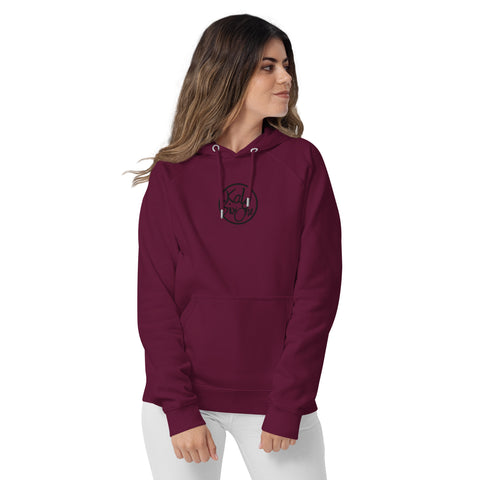 KalySixOne - Unisex-Bio-Raglan-Hoodie mit Stick