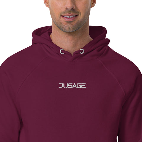 Jusage - Unisex-Bio-Hoodie mit Stick