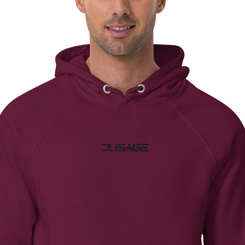 Jusage - Unisex-Bio-Hoodie mit Stick