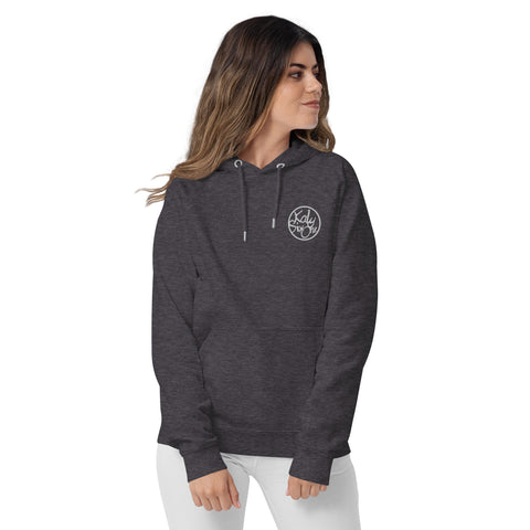 KalySixOne - Unisex-Bio-Raglan-Hoodie mit Stick