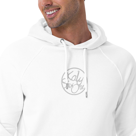 KalySixOne - Unisex-Bio-Raglan-Hoodie mit Stick