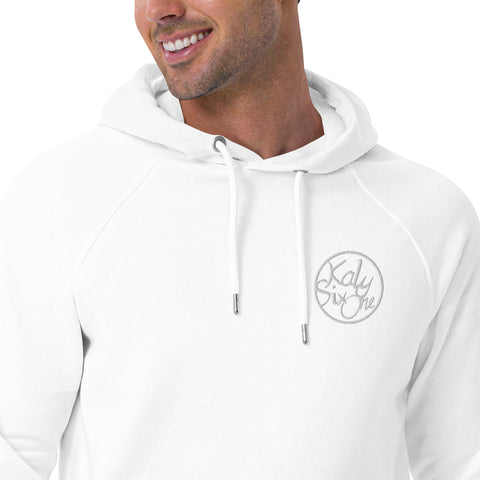 KalySixOne - Unisex-Bio-Raglan-Hoodie mit Stick