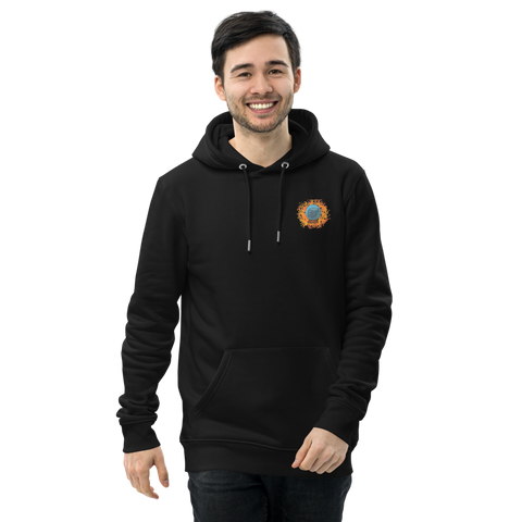 Turbomagier - Unisex-Bio-Hoodie mit Druck