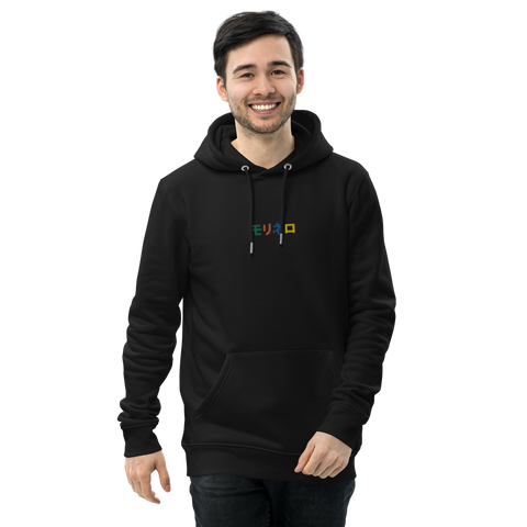 Molinero1990 - Unisex-Bio-Hoodie mit Stick und Druck