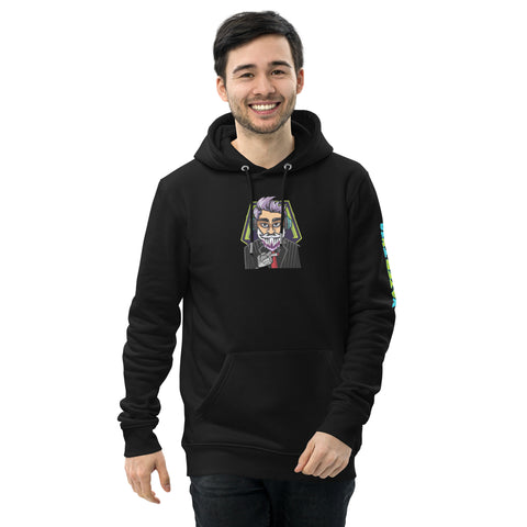 vatertv18 - Unisex-Bio-Hoodie mit Druck