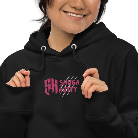ShugaKitty - Unisex-Hoodie aus Bio-Baumwolle mit Stick