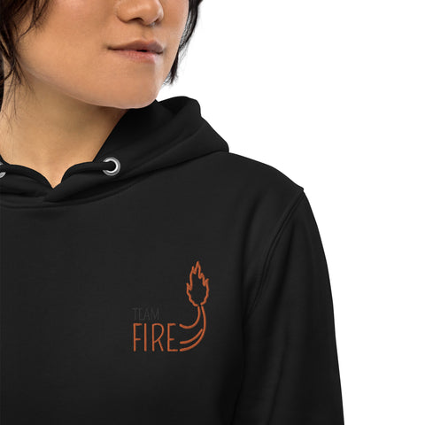 LuiTheDinosaur - Unisex-Bio-Hoodie mit Stick