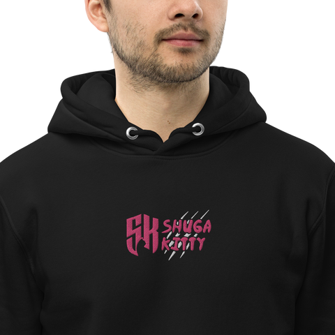 ShugaKitty - Unisex-Hoodie aus Bio-Baumwolle mit Stick