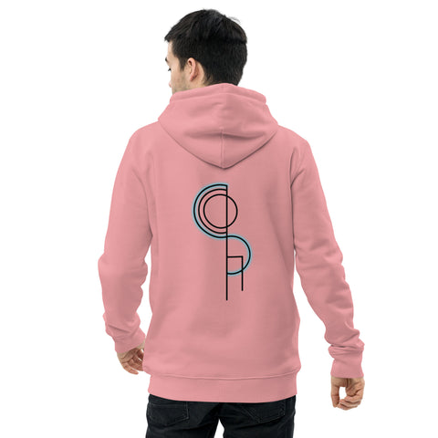 DerSocha - Unisex-Bio-Hoodie mit Druck