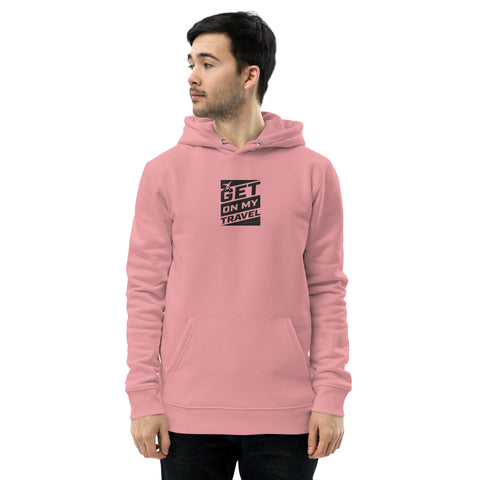 Travel_johnny - Unisex-Bio-Hoodie mit Stick