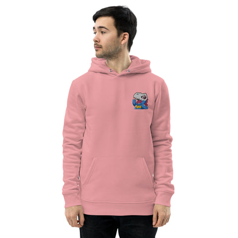 LuiTheDinosaur - Unisex-Bio-Hoodie mit Stick