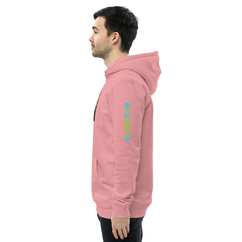 vatertv18 - Unisex-Bio-Hoodie mit Druck