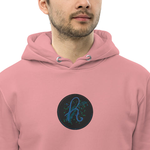 hellgirl30_ - Unisex-Bio-Hoodie mit Stick